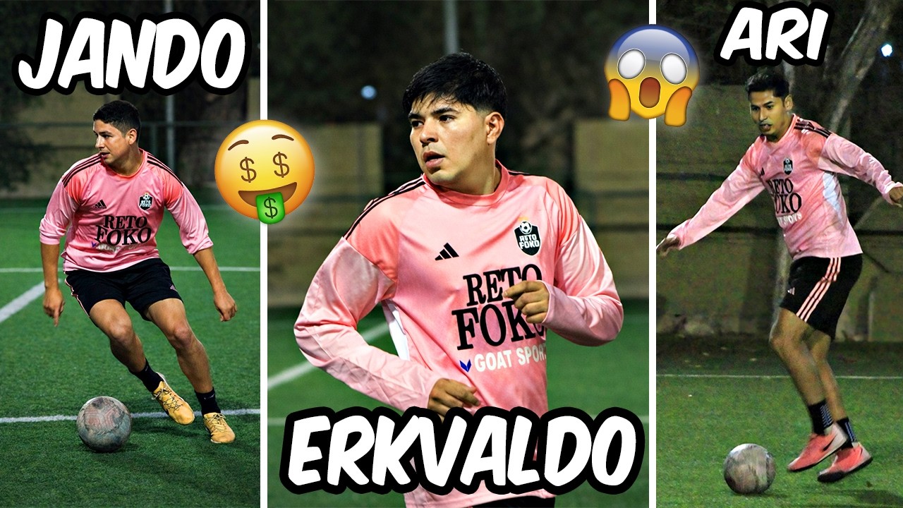 DEBUTÉ EN RETO FOKO CON UN GOL JUNTO A JUGADORES MUY CAROS 😱 *humillación*