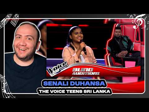 Senali Duhansa | උදුම්බරා | Blind Auditions | The Voice Teens Sri Lanka S3 | TEACHER PAUL REACTS