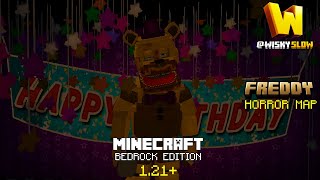 NIGHTMARE FREDBEAR: Horror map for Minecraft Bedrock Edition 1.21+ Preview