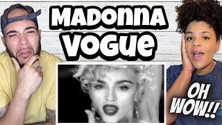 POSE ON EM THEN!.. FIRST TIME HEARING Madonna - Vogue REACTION