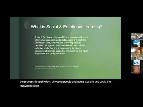 Gun Violence Prevention Commission Social Emotional Learning Curriculum Training