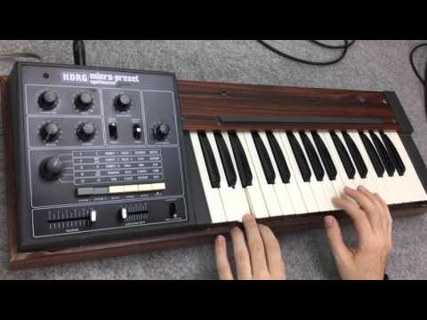 Korg M500 Micro Preset - Synthesizer Demo - MIDIVERSE - TV