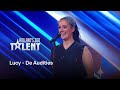 Lucy danst op tenen en reageert HILARISCH op RODE KRUIZEN | Holland&#39;s Got Talent