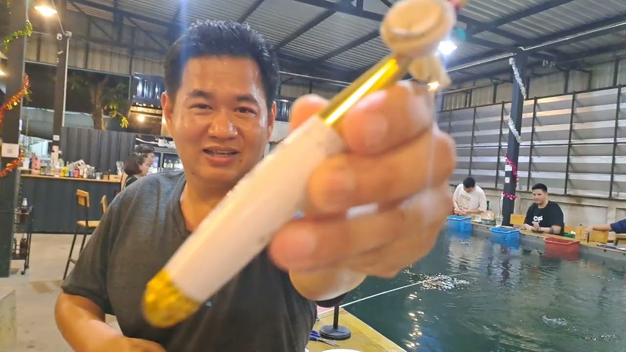 ตกกุ้งทุ่นหลิวบางขนนกเจอกันขอนแก่น