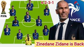 Zidane is Back !! ~ France Potential Line up/ Squad Depths with Olise FIFA World cup Season 2026/27