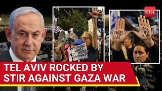 'You Are War Criminals': Israelis Yell At Air Force Pilots Who Bomb Gaza Strip | Tel Aviv Protest