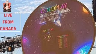 COLDPLAY MUSIC OF THE SPHERES LIVE CONCERT IN CANADA LIVE FROM CANADA TORONTO ENJOY WID LOOK2COOK