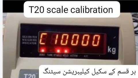 T20 Scale wighing Indicator Calibration Digital Indicator XK 3188 @ Malik International Scale