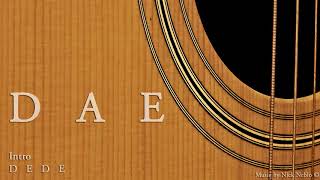 Video thumbnail of "Acoustic Rock Guitar Backing Track D A E"