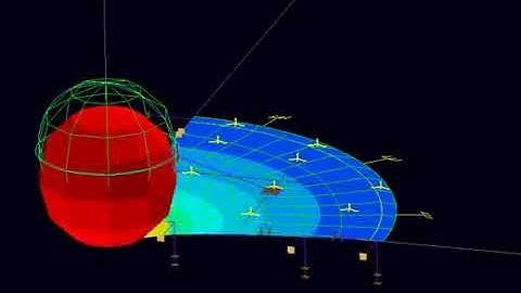 2009 FEA simulation in SAMCEF (SAMTECH) ° DegreeSign