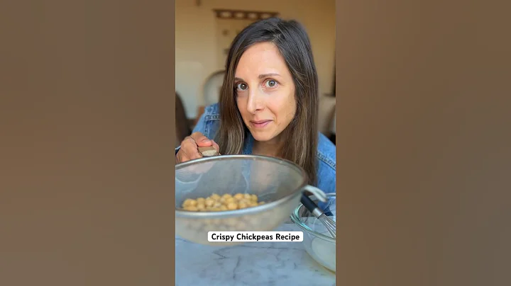 STOP EATING SOFT CHICKPEAS. How to make crispy chickpeas. YOU’RE PROBABLY GETTING THE ORDER WRONG!