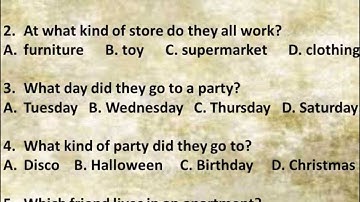 ESL Listening Comprehension for Upper Beginners, PARTY, by Damien Zellers