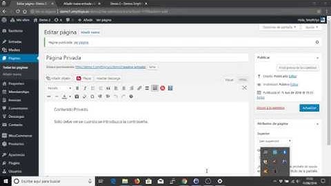 Proteger páginas o entradas de Wordpress con contraseña sin plugins