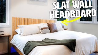 DIY Headboard Slat Wall - Let's Build!