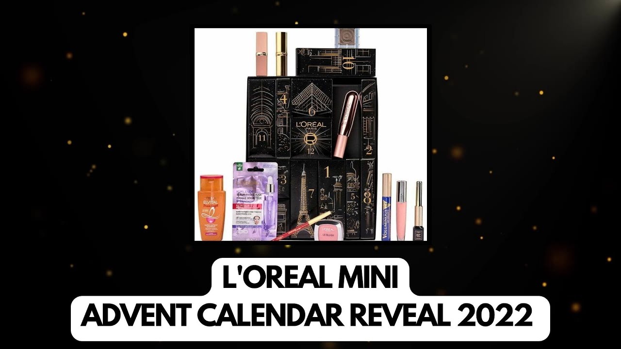 L OREAL MINI ADVENT CALENDAR 2022 YouTube l-oreal-mini-advent-calendar-2022-youtube