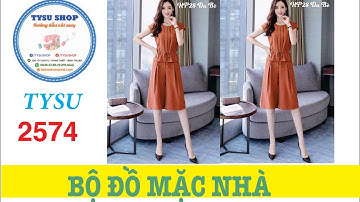 Hướng Dẫn Cắt May Đồ Bộ Mặc Nhà | Ở Nhà Với Tysushop 2574