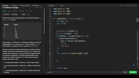 Leetcode | Top Interview 150 | Easy |13. Roman to Integer | Hash Table | Time: O(N) | Javascript