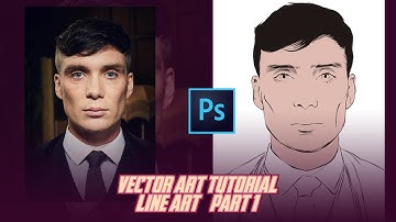 Vector Art | Line Art Tutorial ( Part 1) Thomas Shelby