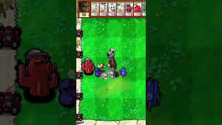 Red Cactus vs Bucket Zombies #plantsvszombies #shorts