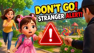 Mo Mo's Stranger Danger Story | Don't Take Candy from Strangers 🍫 | Kids Safety Rules