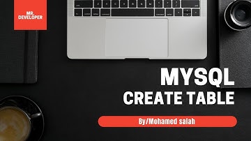 SQL with MYSQL in Arabic # 10 + Create table