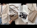 SHOPEE BAG HAUL (classic & affordable pieces) | Loradoel T.