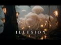 Illusion  soothing fantasy ambient music  calm music for sleep and meditation
