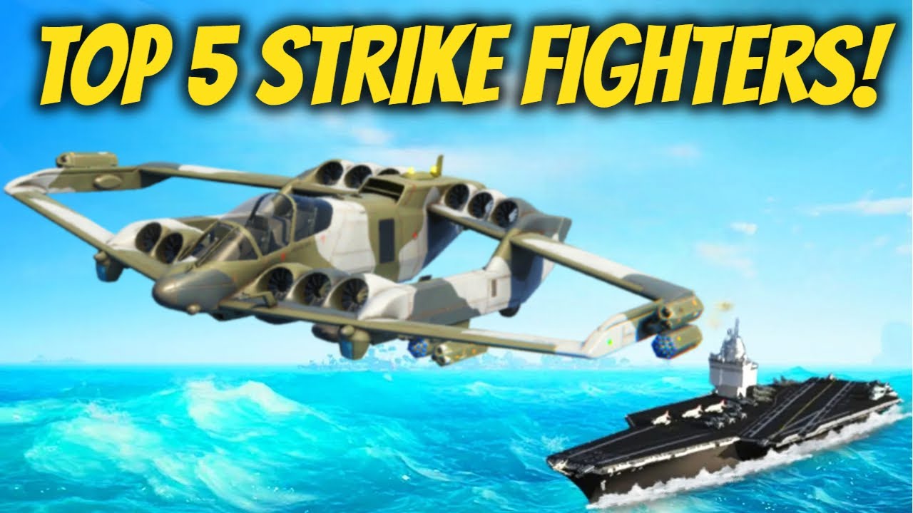 Top 5 Best Strike Fighters In Modern Warships