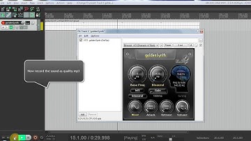 Tutorial - goldenSynth - binaural golden waves, music therapy, brain wave entertainment