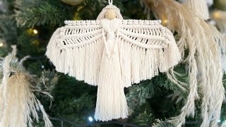 DIY Angel en Macramé #2/DIY Macrame Angel #2