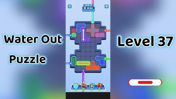 Water Out Puzzle Level 37 Walkthrough 💧 | Step-by-Step Guide | Mini Boss