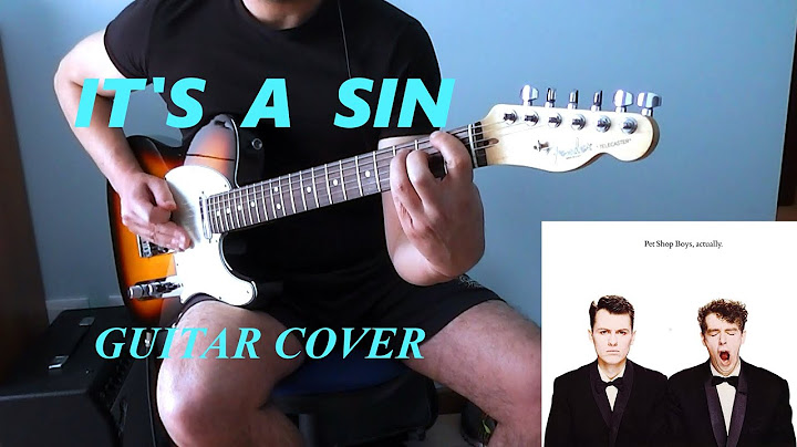 It’s a Sin Guitar version - Guitar performance video thumbnail