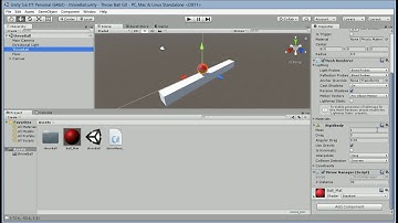 Unity Slide and Throw Ball Example (GitHub link in description)