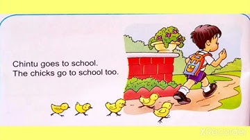 English/ Std-I/ Reading/ L- Chintu and the chicks
