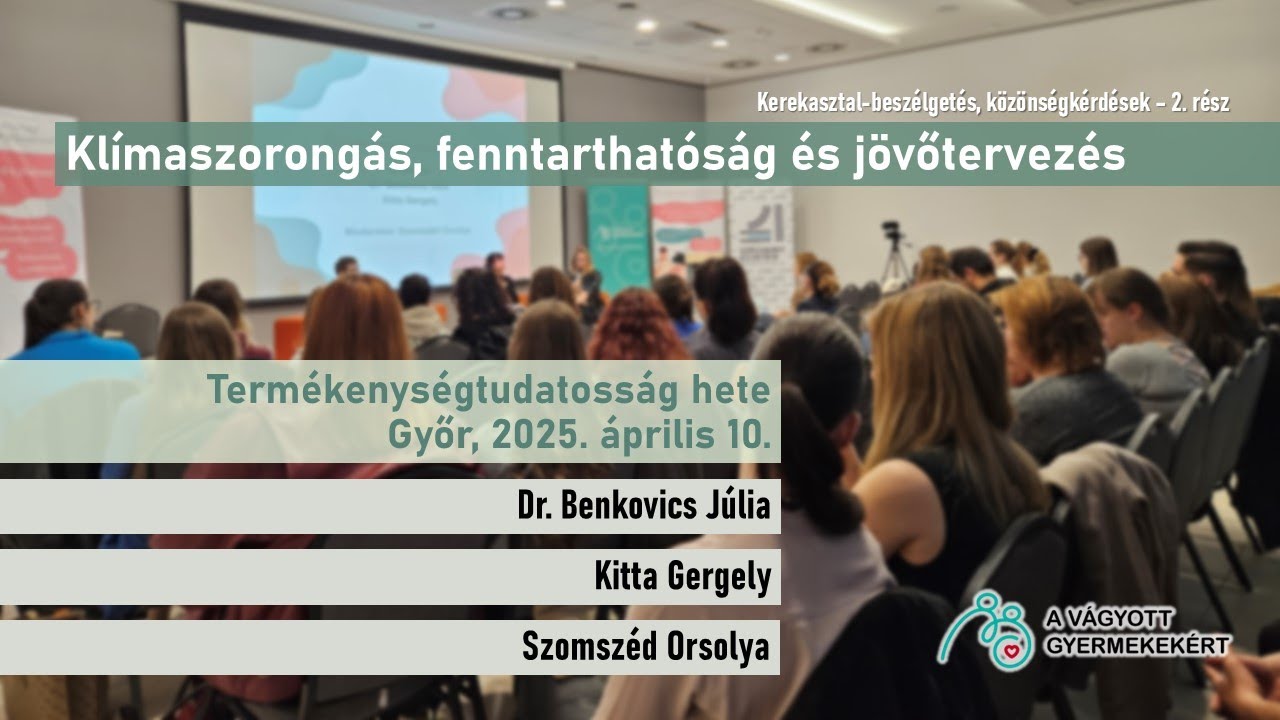 Termékenységtudatosság hete 2025, Győr - Kerekasztal-beszélgetés, közönségkérdések, 2. rész