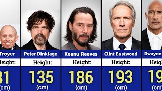 The Real Heights of 75+ Hollywood Actors | How Tall Are Your Favorite Stars