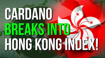 CARDANO Breaks into MAJOR Hong Kong Index! Robinhood OFFICIALLY Sells ADA!!!