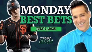 Monday's BEST BETS: Sia's +950 NFL Bet + MLB Props & HR Predictions | The Early Edge