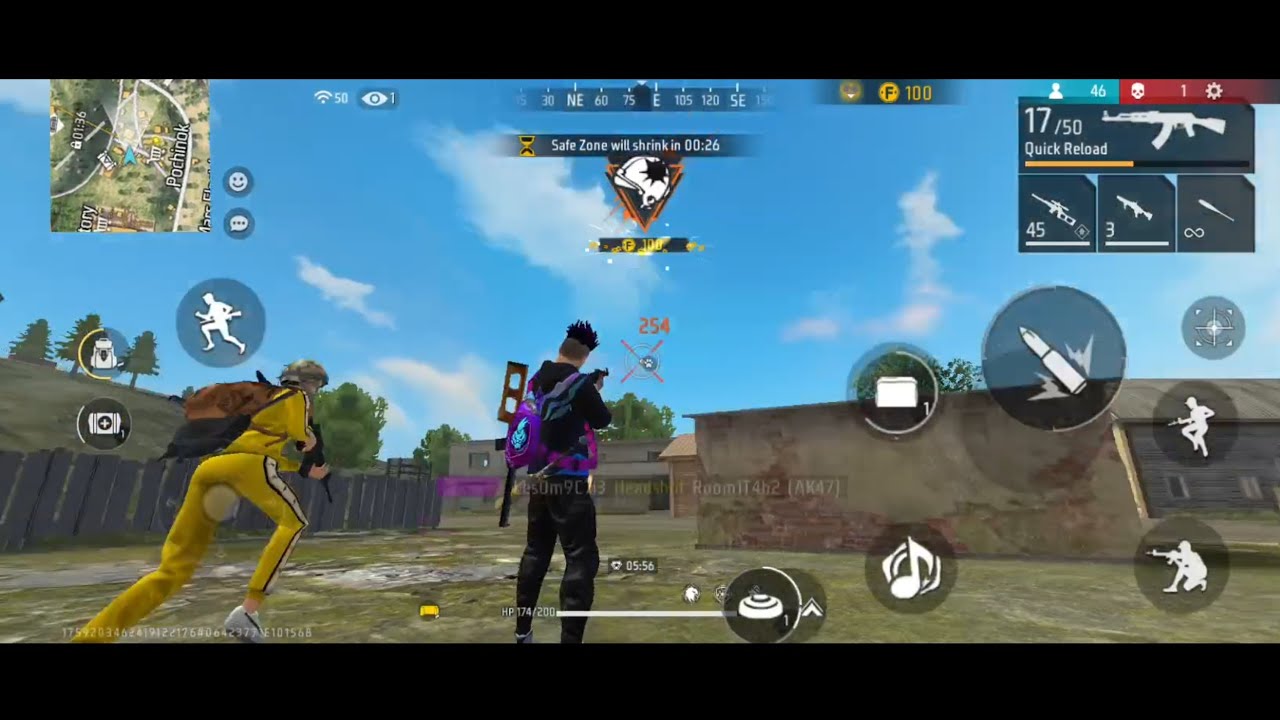 Br ranked free fire Booyah head shoot video| head shoot tricks official ...