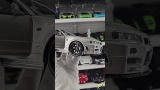 Nissan Skyline GT-R R34 Z-Tune with NISMO Parts 1999 Silver - Solido / 1:18 / S1804312