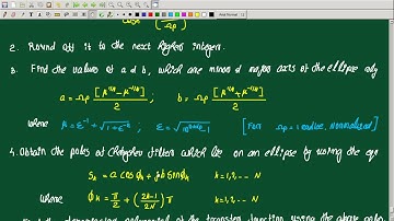 Steps to design chebyshev filter: Type 1 | DIGITAL SIGNAL PROCESSING | EE407 | EC301 | AE306 KTU