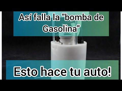SINTOMAS de la "BOMBA DE GASOLINA" dañada / ESTO hace TU auto!!