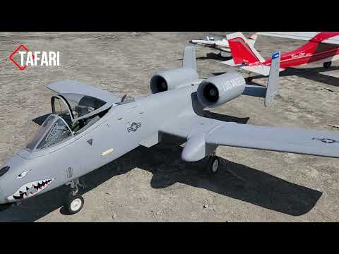 Freewing A-10 THUNDERBOLT II Super Scale Twin 80mm EDF Jet PNP:  FLIGHT TEST (Motion RC)