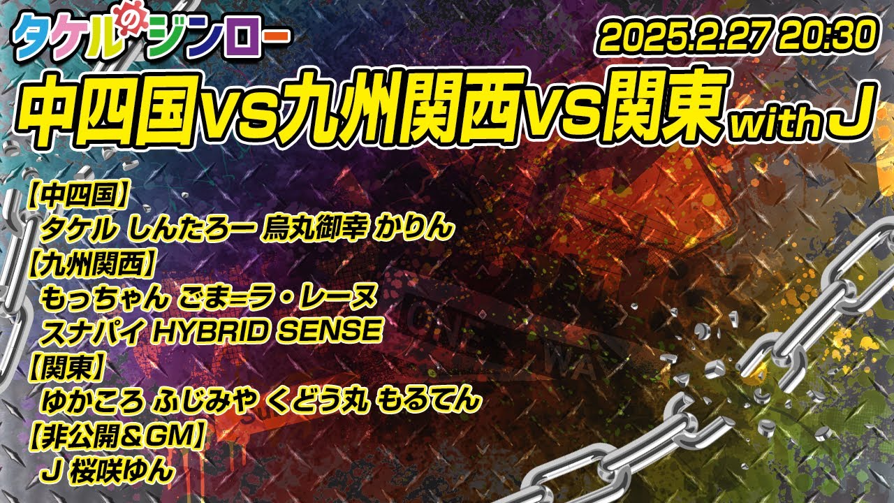 【しんたろー視点】タケルさん主催zoom人狼 2/27