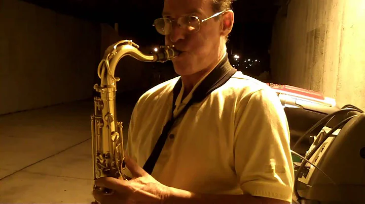 Dominick Ruocco plays his sax five nights a week u...