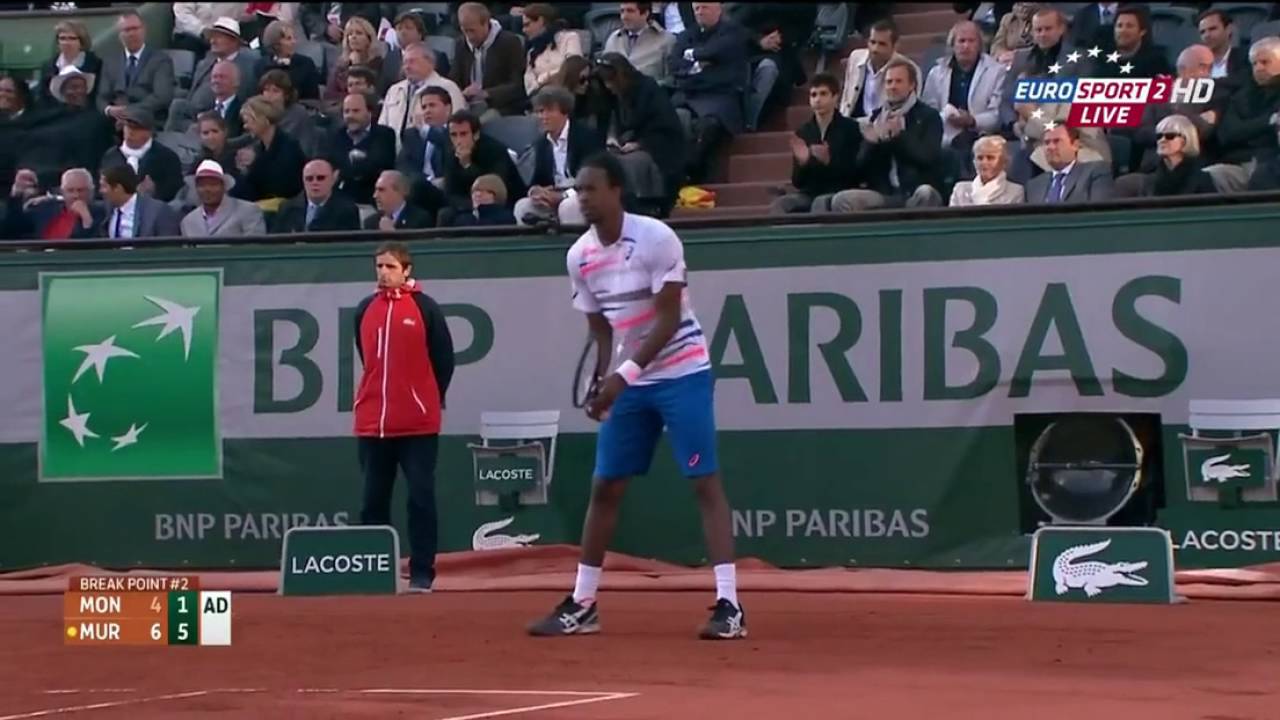 Monfils Murray Roland Garros 2014