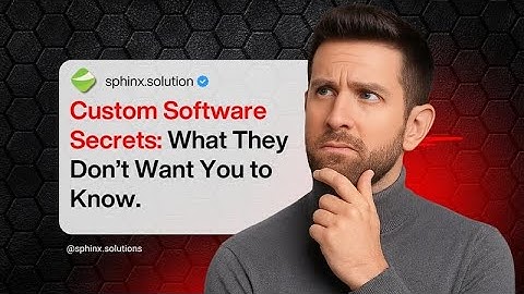 Custom Software Secrets: What THEY Don’t Want You to Know