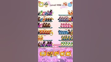 Bird Sort Color Level 4152 #games #gaming #gameplay