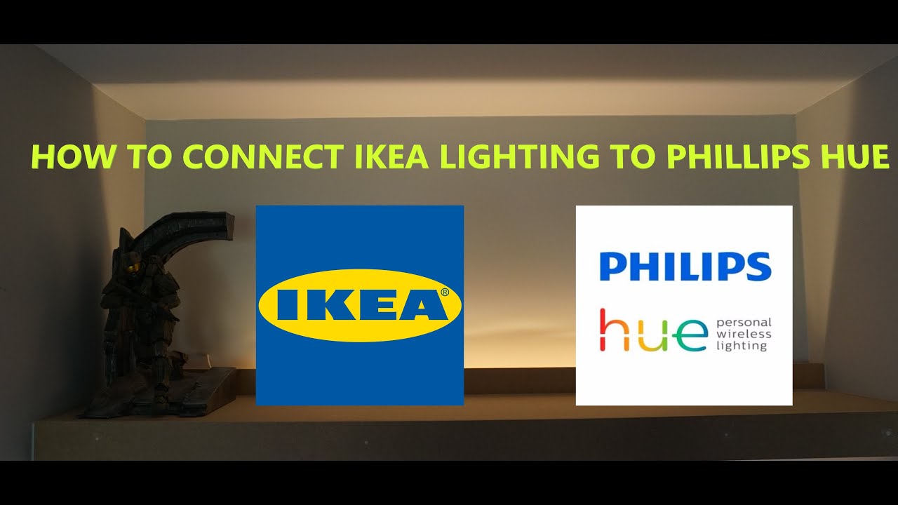 Skilt slutningen Forbipasserende IKEA Lights Connected to HUE Bridge - YouTube