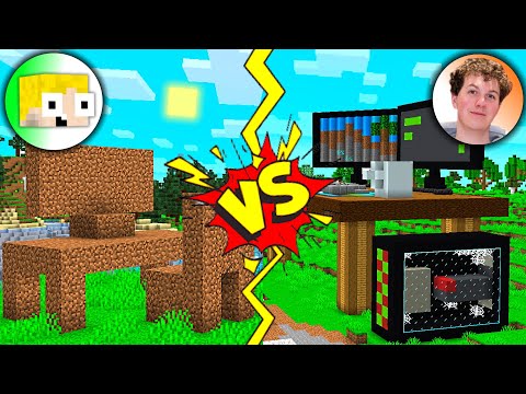 Hvem kan bygge det flotteste Setup i Minecraft? (Med TrierGaming)